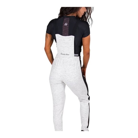 Gorilla Wear Dolores Dungarees Gray/Black Women's Size M Fitness Bodybuilding - Picture 4 of 14